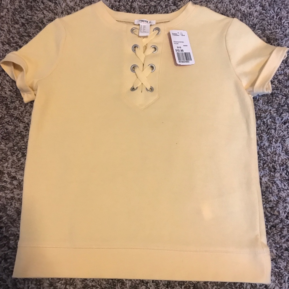 Lace up top- Girls
